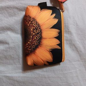 HAROLD FEINSTEIN FRESH FLOWERS   BEAUTIFUL NEVER USED COSMETIC BAG